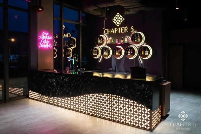 Chapter 8 hospitality signage