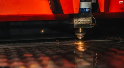 Laser cutting production
