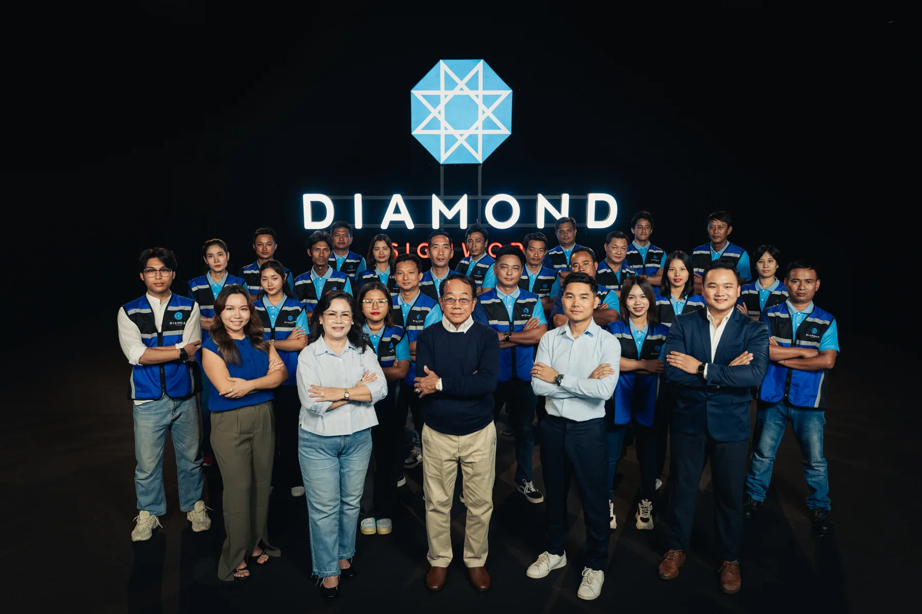 Diamond Signwork team